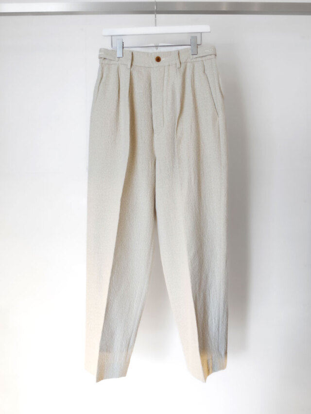 希少 ANEI F.E. 2-TUCK SLACKS W/C スラックスパンツ 希少 ANEI F.E. 2-TUCK SLACKS W/C スラックスパンツ