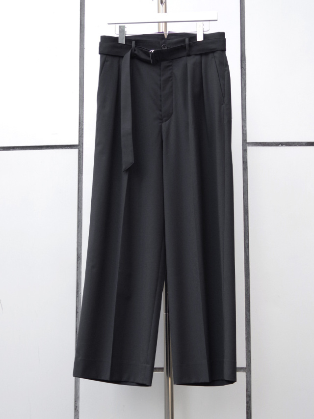 希少 ANEI F.E. 2-TUCK SLACKS W/C スラックスパンツ 希少 ANEI F.E. 2-TUCK SLACKS W/C スラックスパンツ