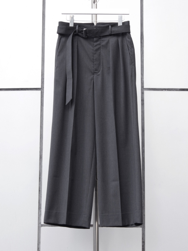 ANEI "F.E. SLACKS EX WIDE" - CHARCOAL