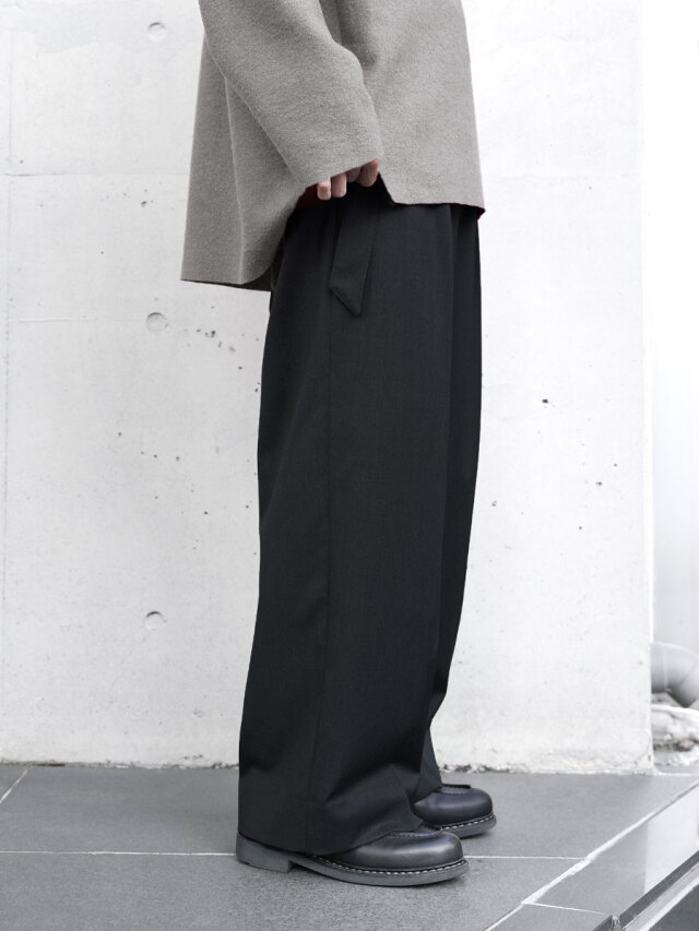 希少 ANEI F.E. 2-TUCK SLACKS W/C スラックスパンツ 希少 ANEI F.E. 2-TUCK SLACKS W/C スラックスパンツ