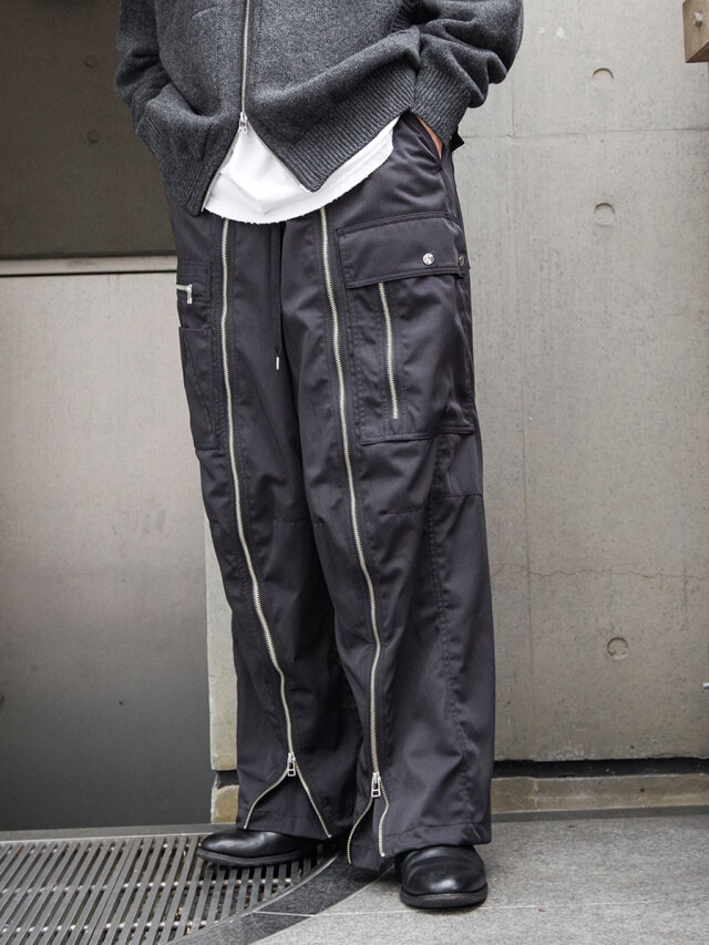 ANEI "AN-11 FLIGHT PANTS" - BLACK