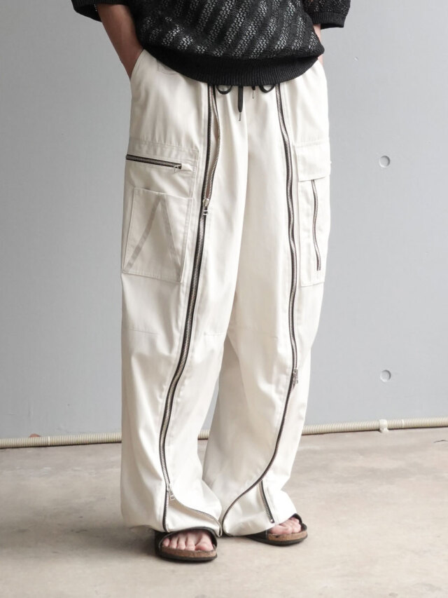 GADORO着用　ANEI フライトパンツ　定価5.5万円 2025SS】 ANEI (アーネイ) 
