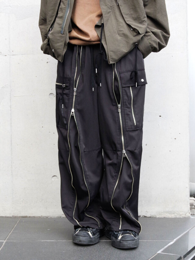 68▢BAL ZIP FLIGHT PANT サイズ:L TS0722-11 68▢BAL ZIP FLIGHT PANT Size: L TS0722-11
