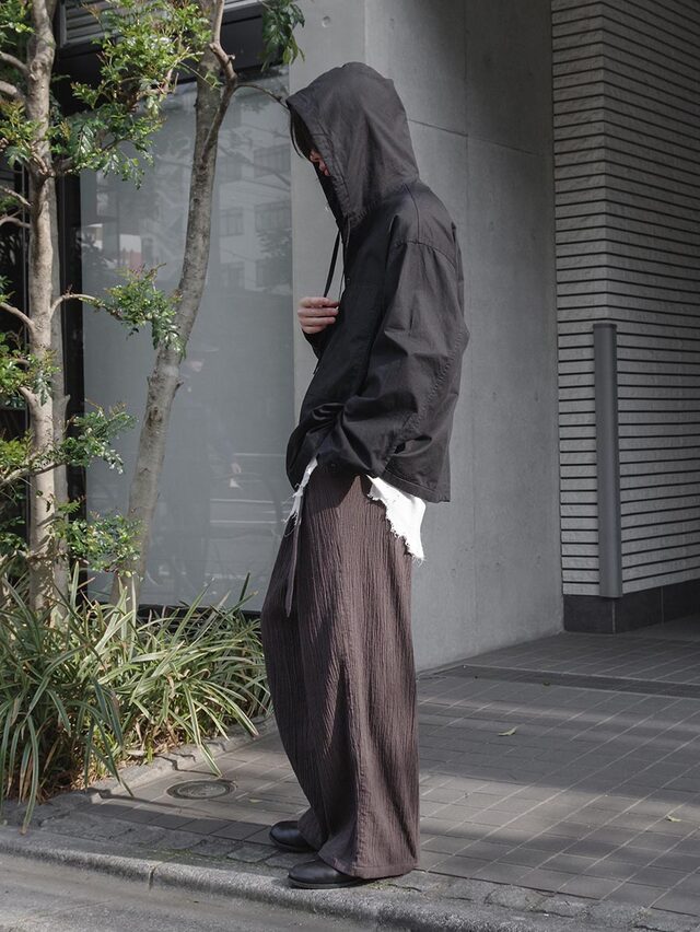 ANEI 26SS新作！HOODIE TUNIC ANEI（アーネイ） 