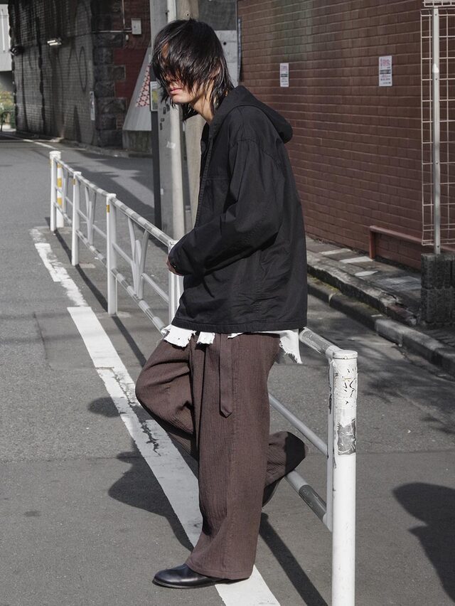ANEI 26SS新作！HOODIE TUNIC ANEI（アーネイ） 