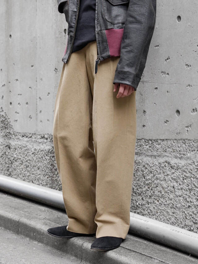 19SS BED J.W FORD リネンパンツ 麻 BED J.W. FORD（ベッドフォード） 