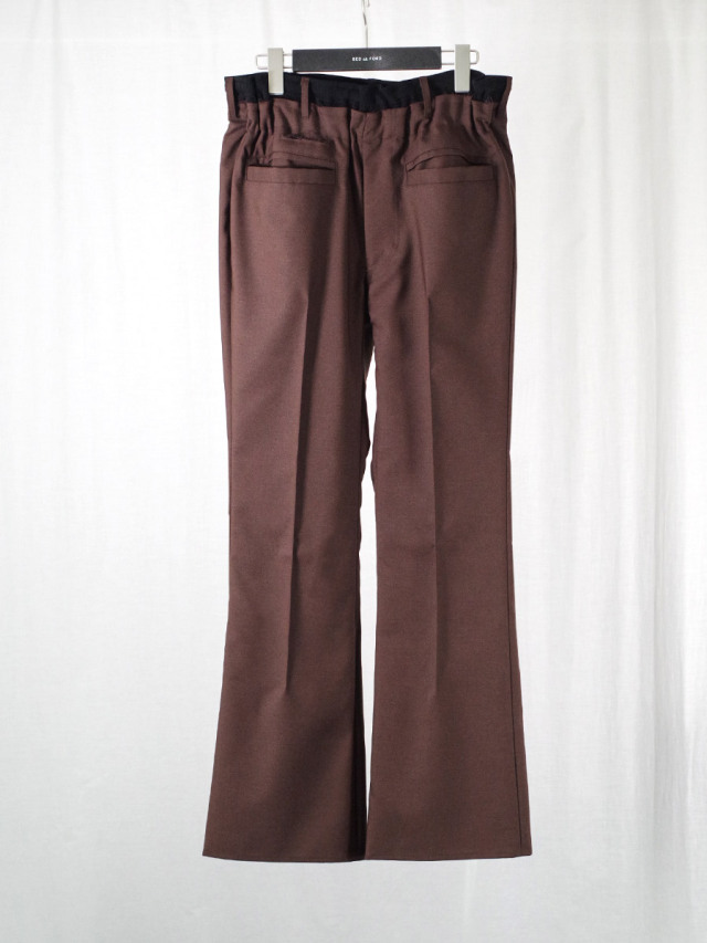 スーツ bed j.w ford - over waist(boots cut) BED J.W. FORD（ベッドフォード）の「BED J.W. FORD Over Waist