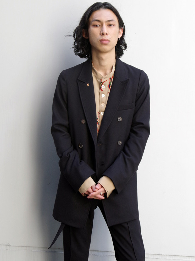 BED J.W. FORD 気に入って購入 定価15万以上セットアップ!BED J.W. FORD ダブルジャケット テーラードジャケット
