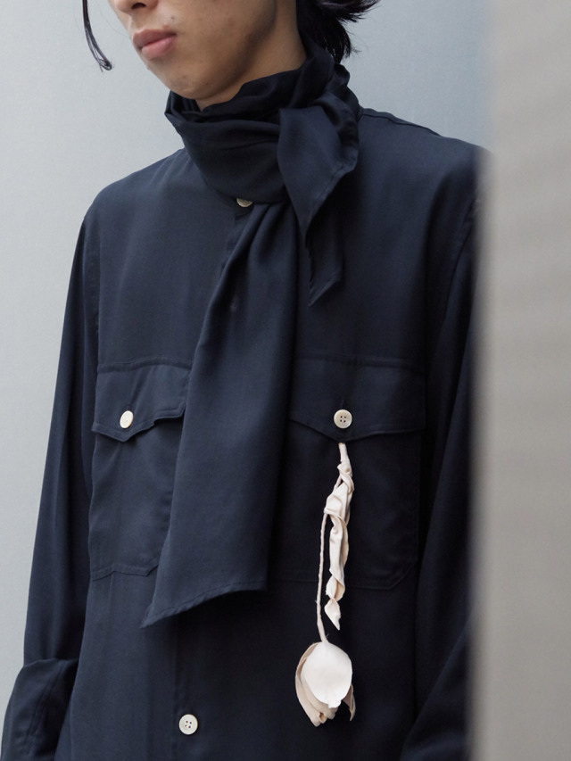 BEDJ.W.FORD Oriental Scarf Shirt ベッドフォード BED J.W. FORD(ベッドフォード)のScarf Shirtsの通販｜PALETTE