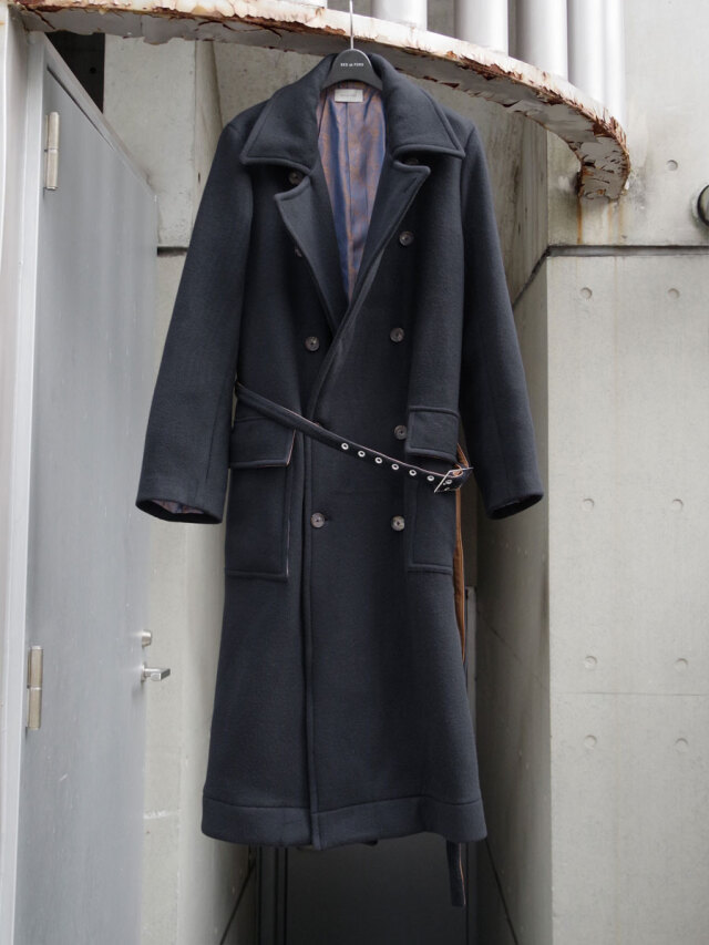 BED J.W. FORD "OFFICER COAT" - BLACK