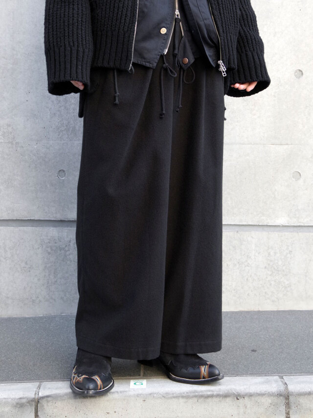 BED J.W. FORD "PARACHUTE PANTS ver.1" - BLACK