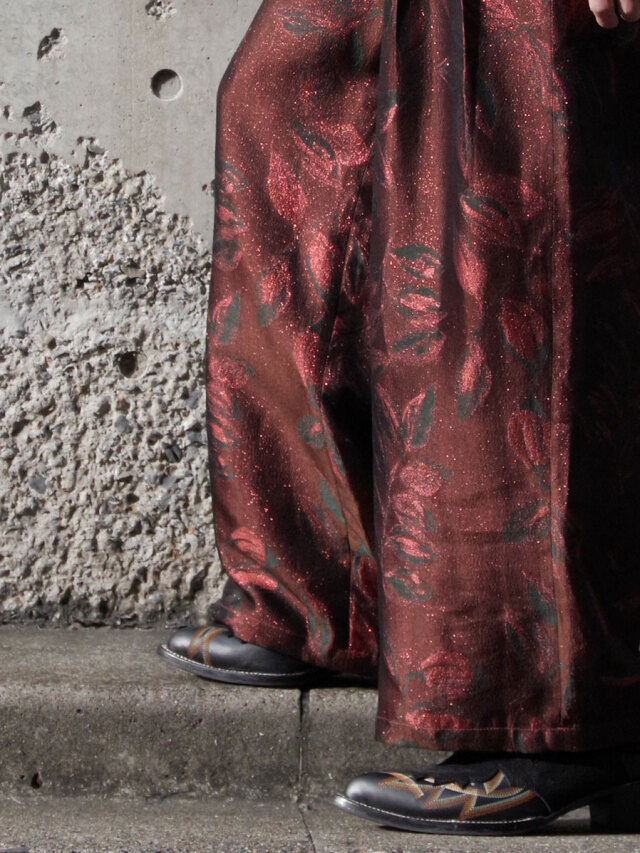 パンツ 「BED j.w. FORD/ベッドフォード」Wool Flight Pants メンズ