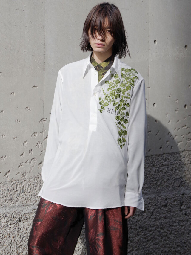BED J.W. FORD "SEE THROUGH PULLOVER BLOUSE"
