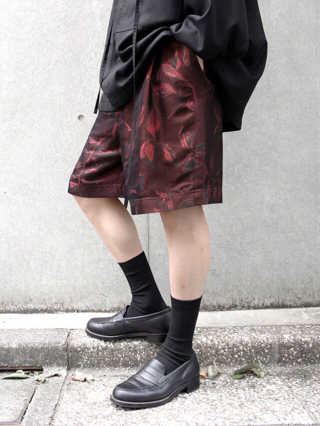 BED J.W. FORD "JACQUARD HALF TROUSERS"