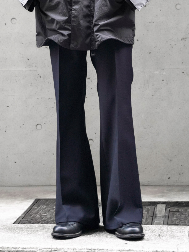 BED J.W. FORD "FLARE PANTS" - NAVY