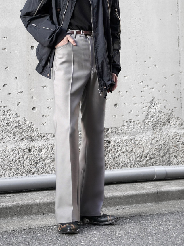 BED J.W. FORD "FLARE PANTS" - GRAY