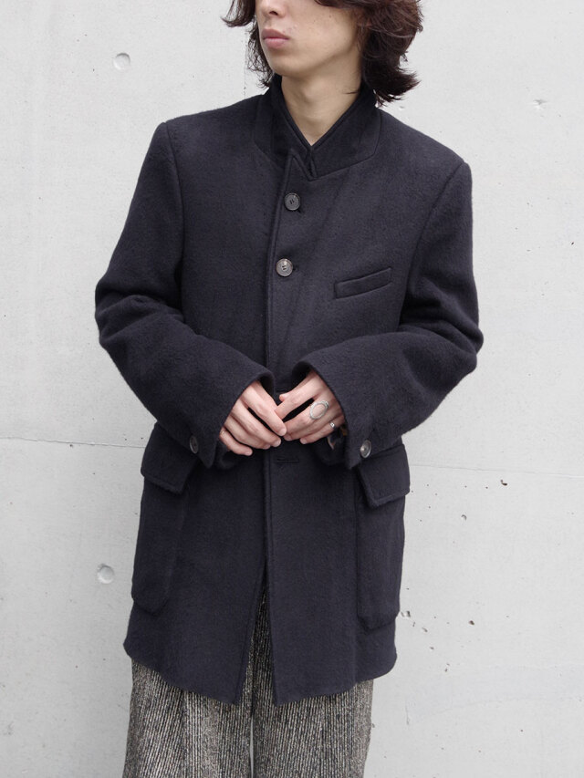 BED J.W. FORD "Peak Lapel Jacket" - BLACK