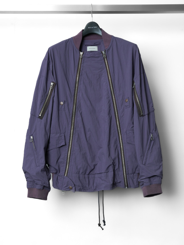 BED J.W. FORD "Double-Zip MA-1 Ver.2" - PURPLE