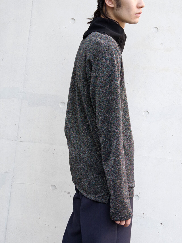 トップス BED J.W. FORD Switching Hi-neck 2024AW】 BED J.W. FORD (ベッドフォード) 