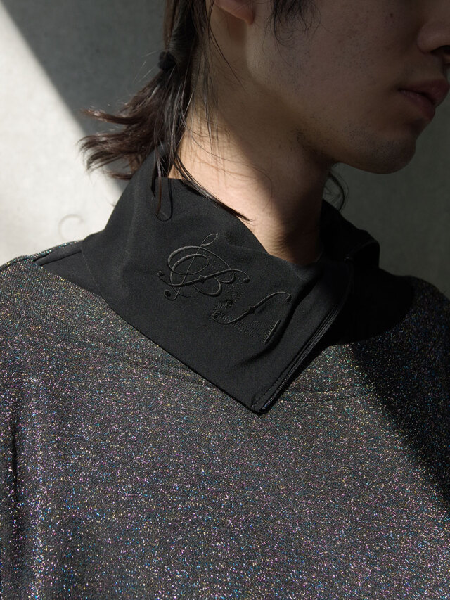 トップス BED J.W. FORD Switching Hi-neck 2024AW】 BED J.W. FORD (ベッドフォード) 