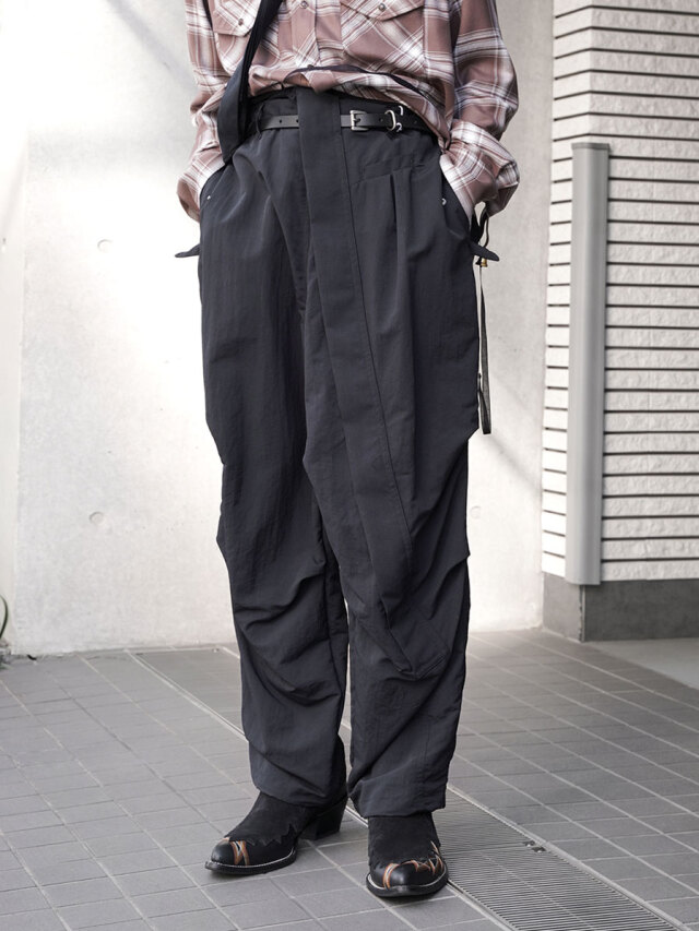 BED J.W. FORD "Nylon parachute Pants"