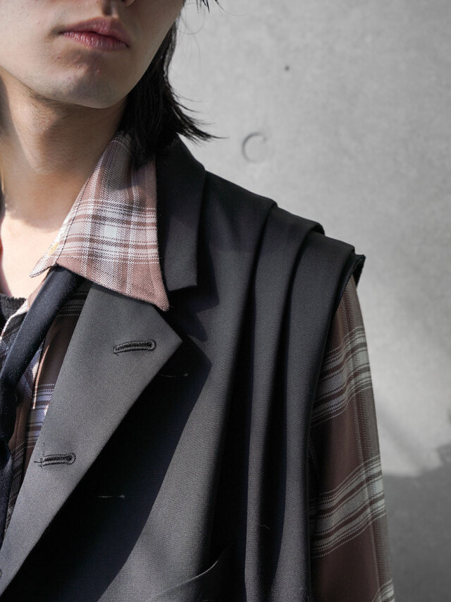 BED J.W FORD 美品 2025SS Modified Vest BED J.W. FORD(ベッド