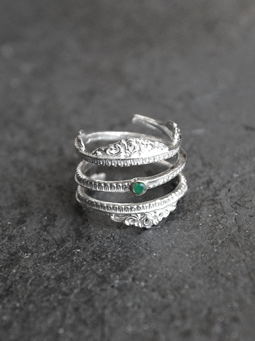 BED J.W. FORD (ベッドフォード) "Silver Roll Ring." ＜シルバーリング＞