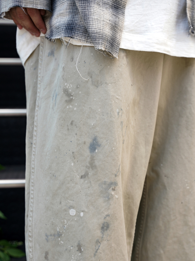 パンツ BOWWOW M41 CHINO TROUSERS XL BOW WOW M41 CHINO TROUSERS (Metal button) – unexpected store