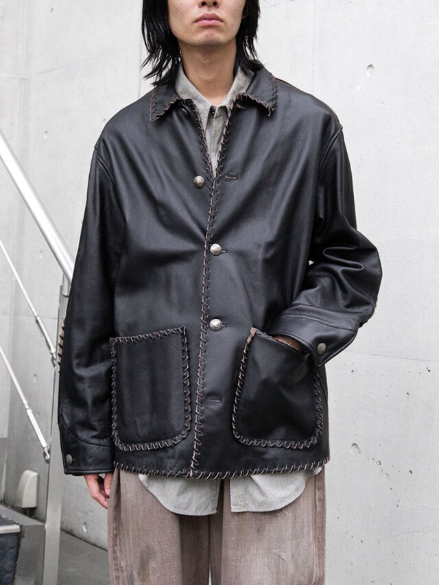 BOWWOW "BRAIDED LEATHER COVERALL"