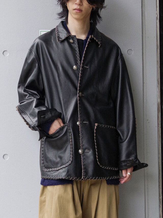 BOWWOW "BRAIDED LEATHER COVERALL"