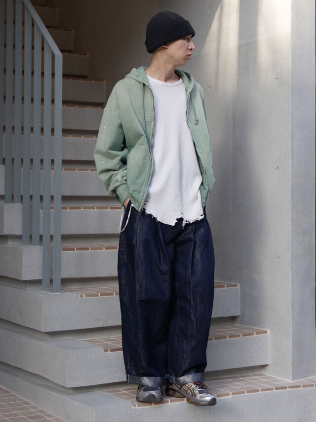 美品 25AW bowwow セパポケジップ スウェット パーカー 美品 25AW bowwow セパポケジップ スウェット パーカー 2025AW】BOWWOW