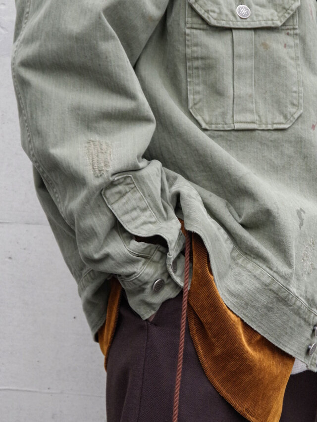 美品 24AW BOWWOW M41 HBT JK ミリタリー ジャケット 2024AW】BOWWOW （バウワウ） 