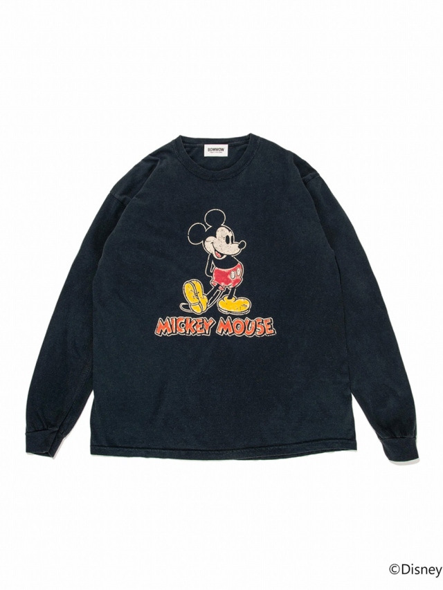 BOWWOW "MICKEY MOUSE LS【DISNEY / BOW WOW COLLECTION】"