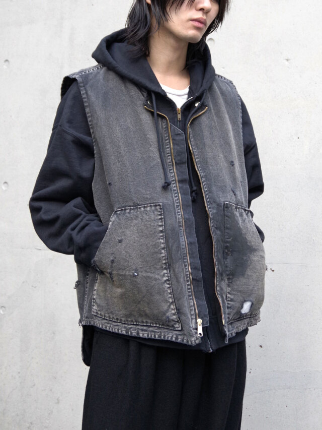 BOWWOW "DUCK VEST AGED"