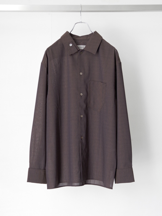 CUINIIE "side wrinkle shirt"