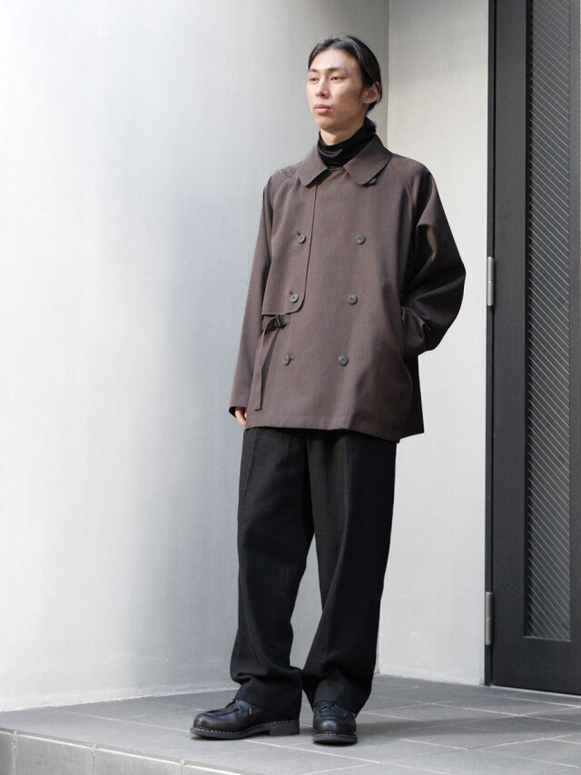 20aw dulcamara よそいきトレンチショートCT Dulcamara ドゥルカマラ / よそいきトレンチショートCT UNISEX