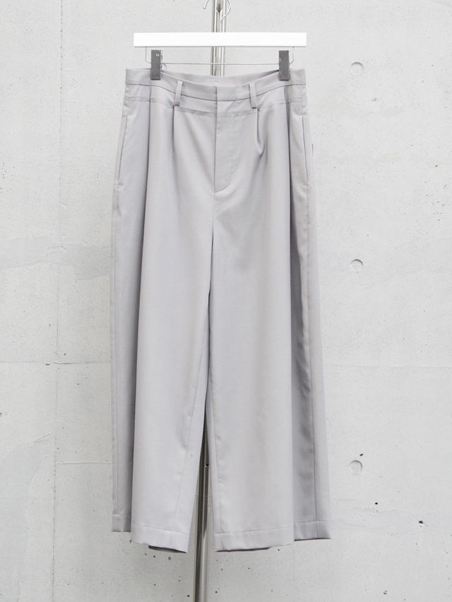dulcamara スティックアウトPT 2 グレー ワイドパンツ 23ss dulcamara スティックアウトPT 2 グレー ワイドパンツ 23ss