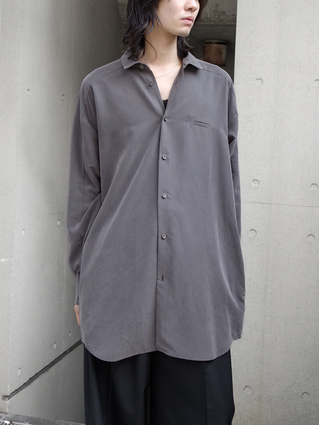 Dulcamara "24AW ヨークスリーブシャツ-P" - SUMI