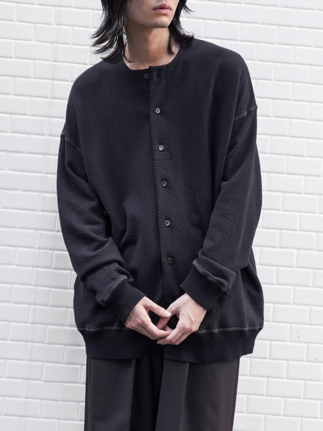 Dulcamara "24AW ランダムバックパイルヘンリーネックCD"