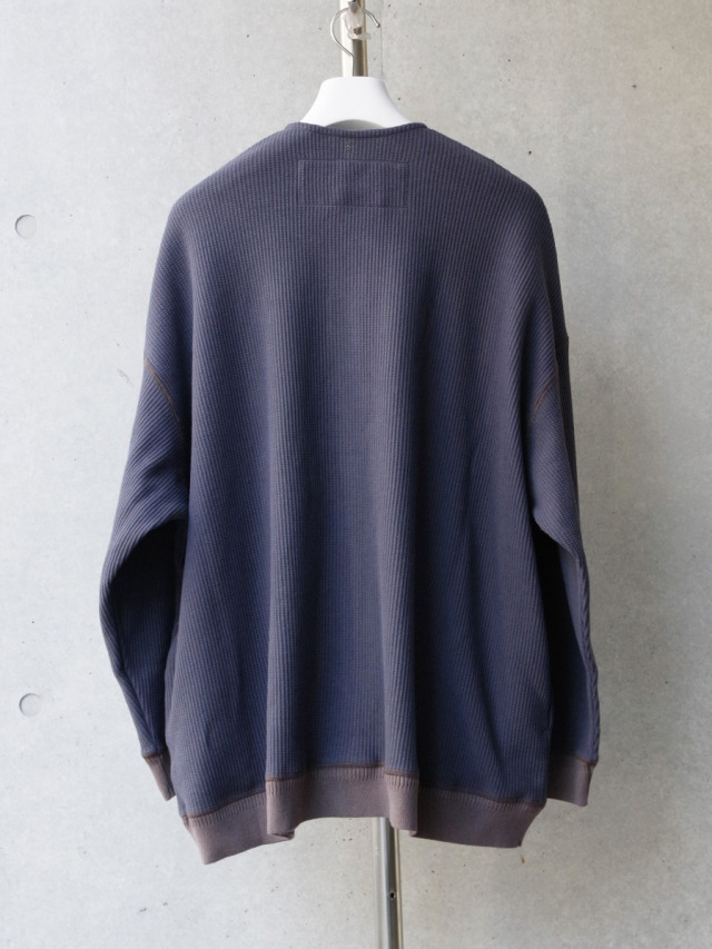 【新品未使用 24SS dulcamara ワッフルヘンリーネックCD】 Dulcamara (ドゥルカマラ) 