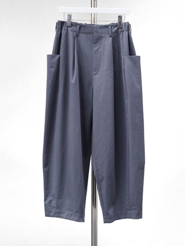 Dulcamara "24SS チノチノ3サイドPT" - Navy Gray