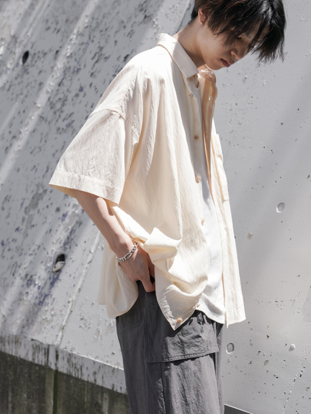 Dulcamara ショートスリーブBigシャツ Dulcamara (ドゥルカマラ) ショートスリーブBigシャツ-S