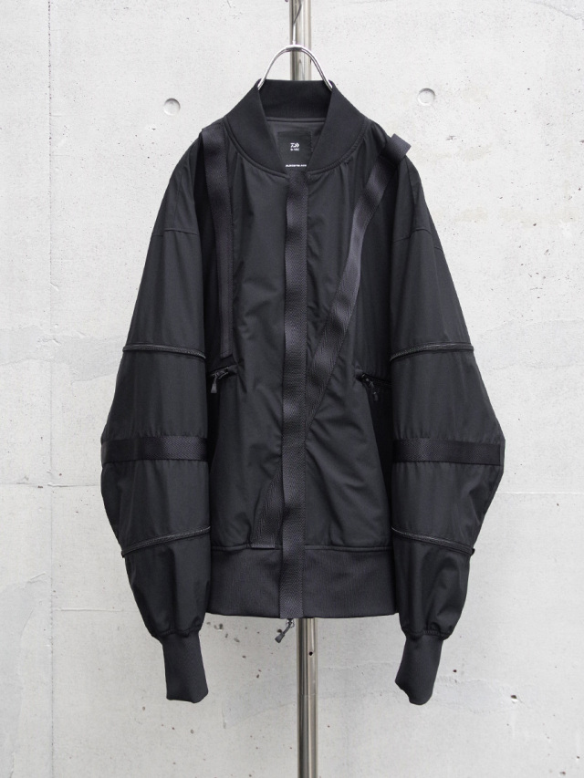 D-VEC × ALMOSTBLACK "WINDSTOPPER BY GORE-TEX LABS 3L MA1 BLOUSON"