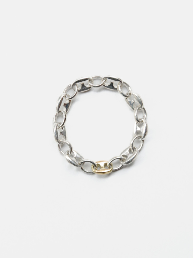Garden of Eden "18K & SV ANCHOR RING" #24AW089