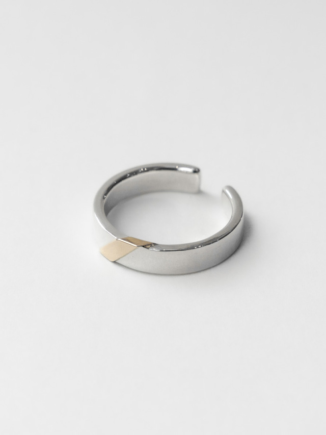 Garden of Eden "VERMEIL SLASH RING" #23AW005