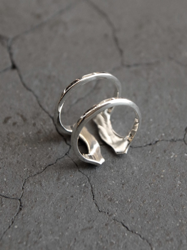 【即日発送】ガーデンオブエデン/ビクトリアンバックルリング/約19号フリー Garden of Eden - 【残り一点】Victorian Buckle Ring(SILVER