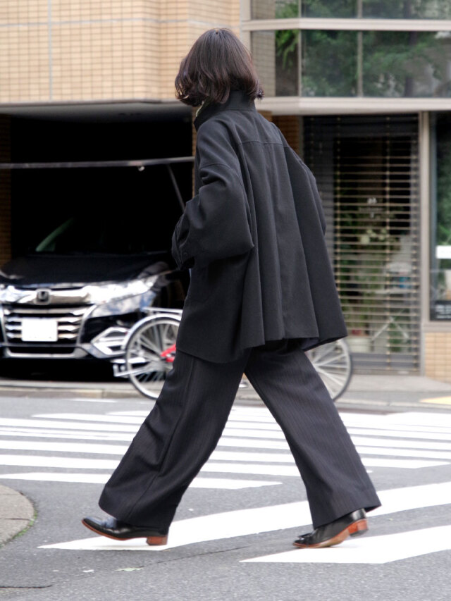 Edwina Hoerl エドウィナホール ノーカラーブルゾン 16aw 2022AW 別注 Edwina Horl (エドウィナホール) // 