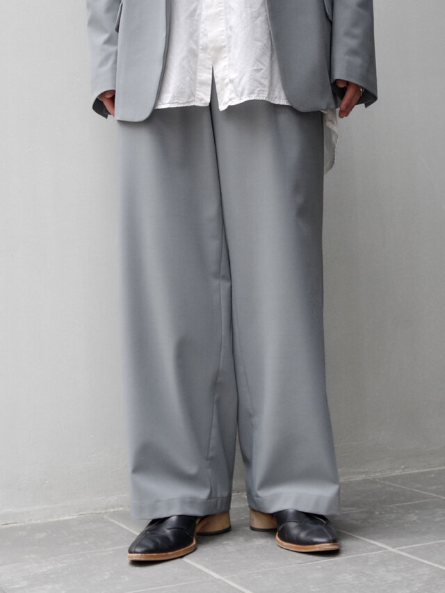 パンツ dauerbrenner BUNDFALTENHOSE WIDE PANTS 別注 2023SS SHELTER×dauerbrenner by Edwina Horl (エドウィナ