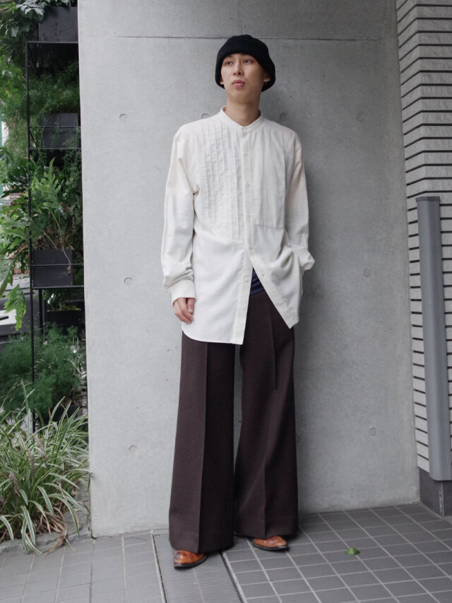 パンツ Sasquatchfabrix.FLARE SHILHOUETTE SLACKS Sasquatchfabrix.(サスクワァッチファブリックス)FLARE