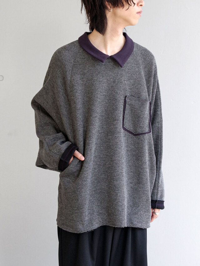 トップス MASU M.S. CREST CARDIGAN 44 BLACK M.S. CREST CARDIGAN / bk – MIKIRIHASSHIN OFFICIAL